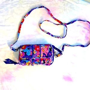 VERA BRADLEY CLUTCH w/ shoulder strap